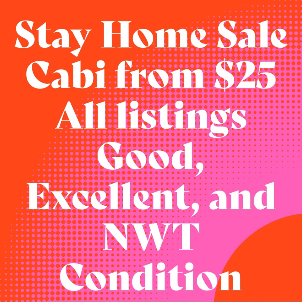 Stay at Home Cabi Sale!
